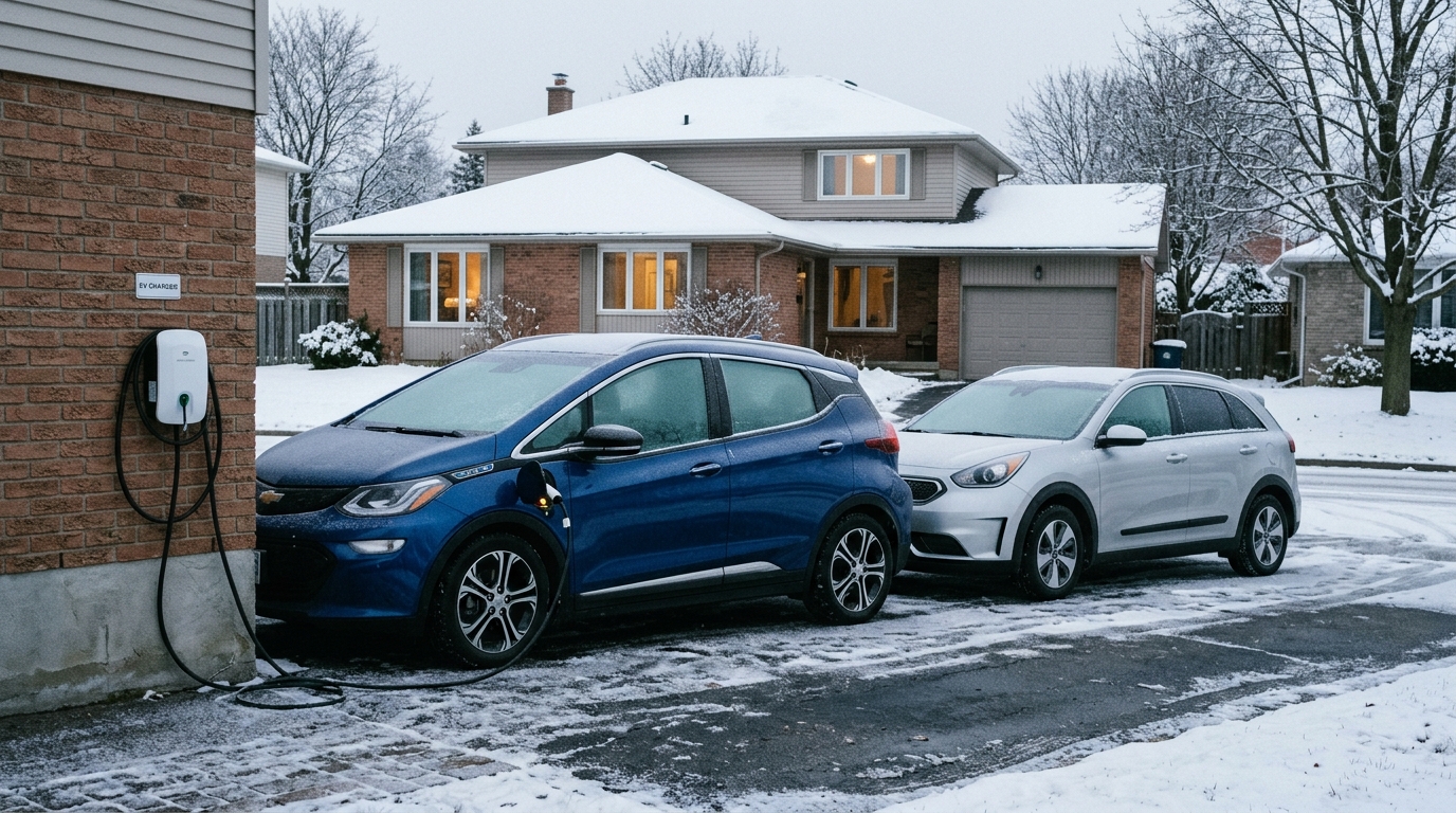 EV and hybrid cars compared in cold weather for real-world efficiency